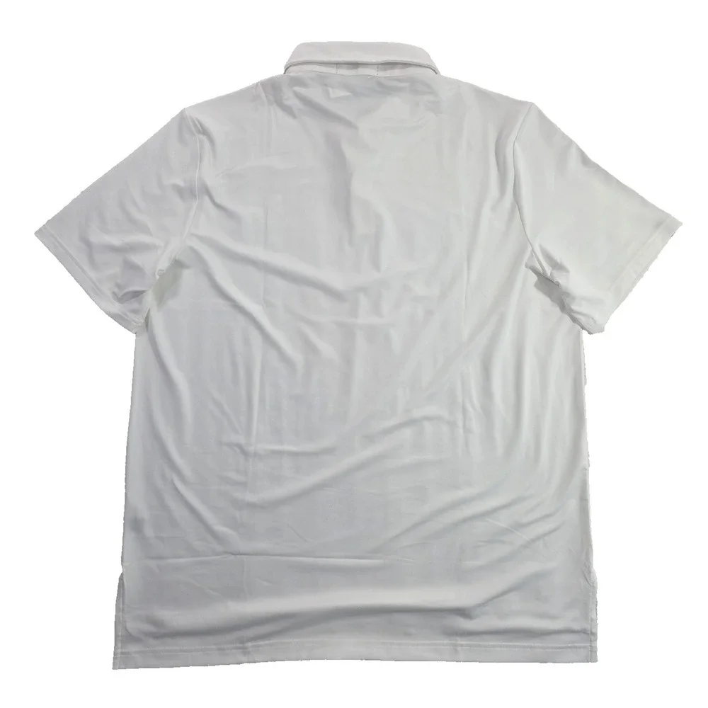 Ralph Lauren RLX Performance Golf Polo Wicking Men's XL White NEW Tennis NWT